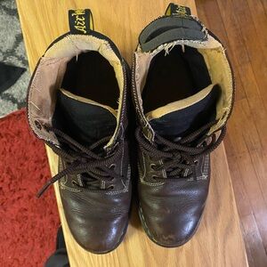 Dr. Martens Brown Leather Men's Shoes Size 12